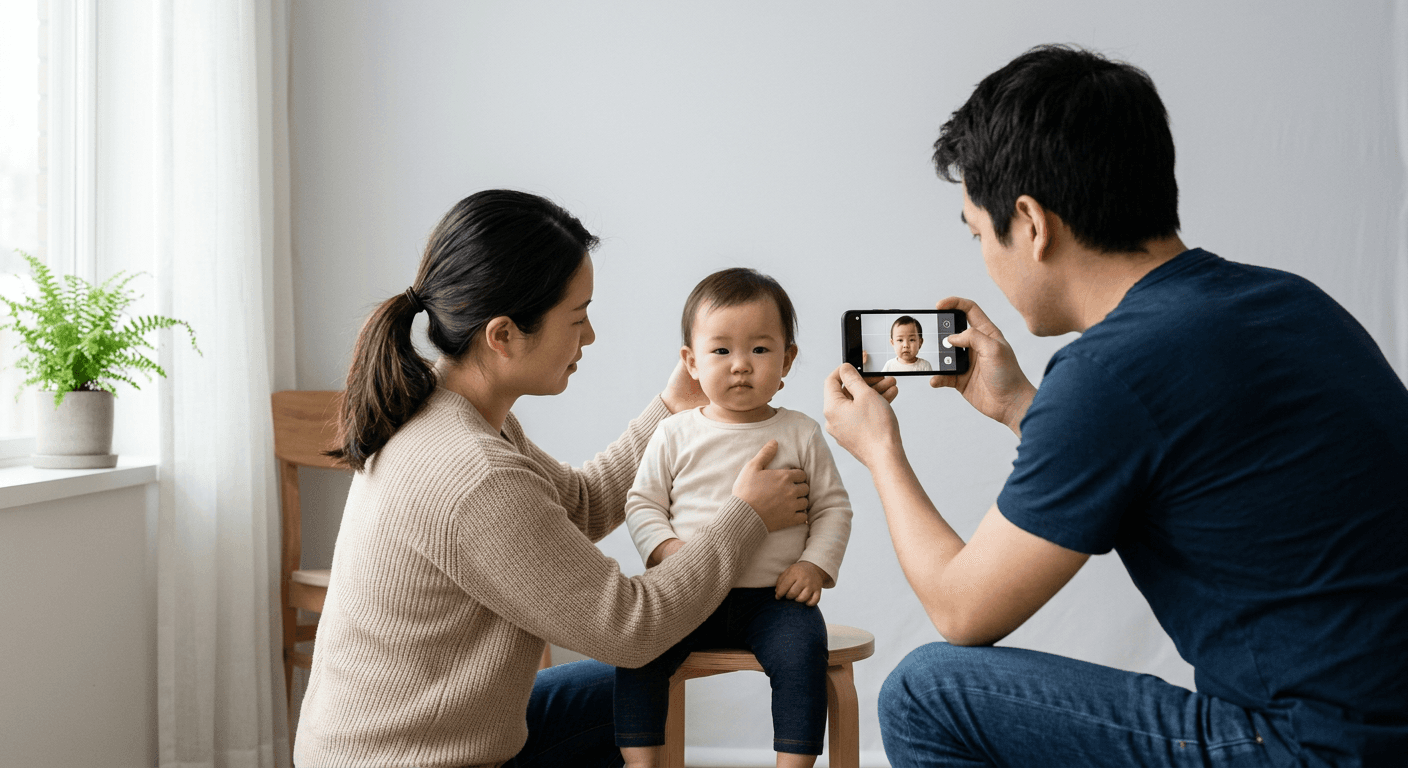 How to come fare una foto formato tessera at Home With a Smartphone